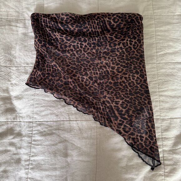 Edikted Leopard Print Tank Top - Picture 2 of 4